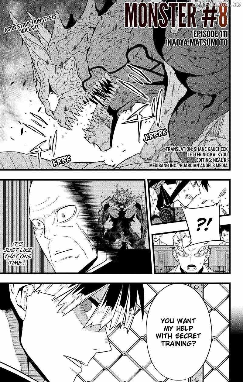 Kaiju No. 8 Chapter 111 image 01